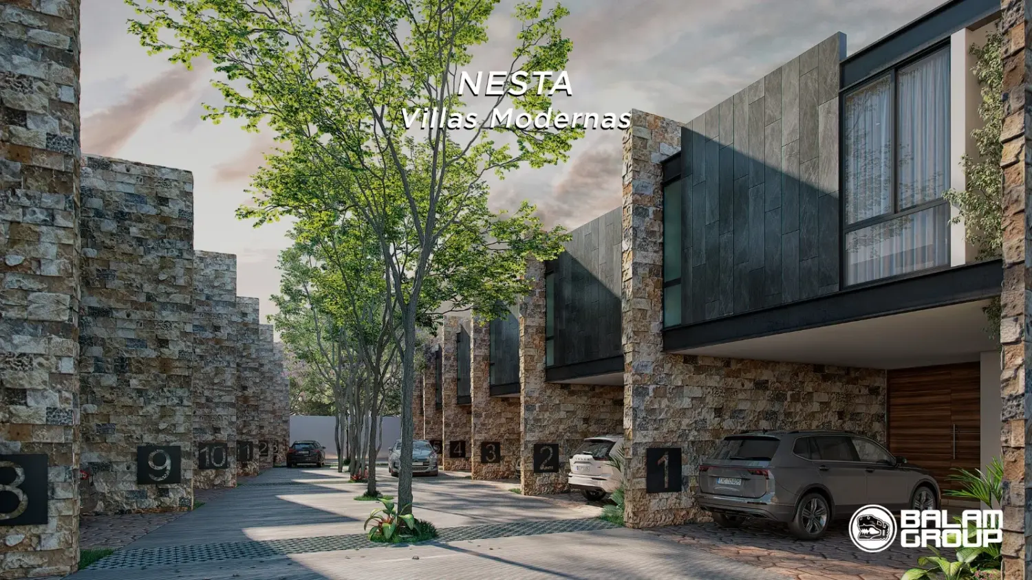 Nesta Villas modernas en Mérida - Balam Group